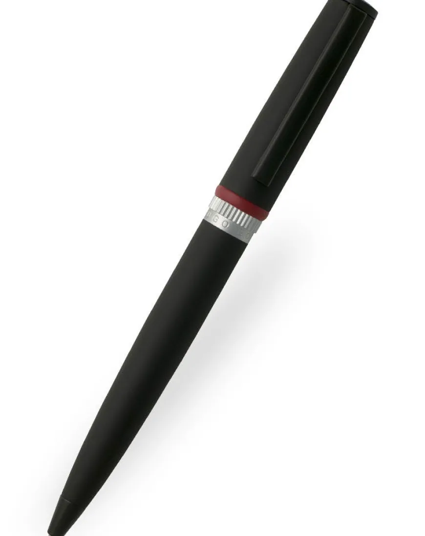 Hugo Boss Gear Black Ballpoint Pen