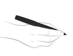 Hugo Boss Gear Brushed Black Ballpoint Pen
