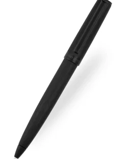 Hugo Boss Gear Brushed Black Ballpoint Pen