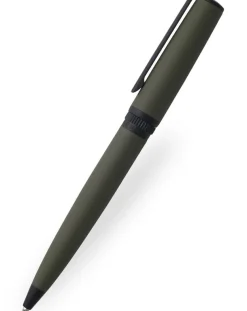 Hugo Boss Gear Matrix Khaki Ballpoint Pen