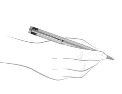 Hugo Boss Loop Diamond Chrome Ballpoint Pen