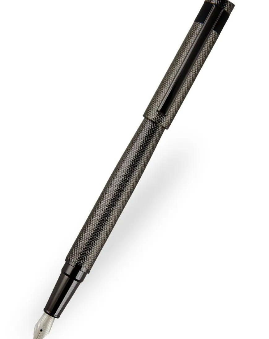 Hugo Boss Loop Diamond Gun Fountain Pen