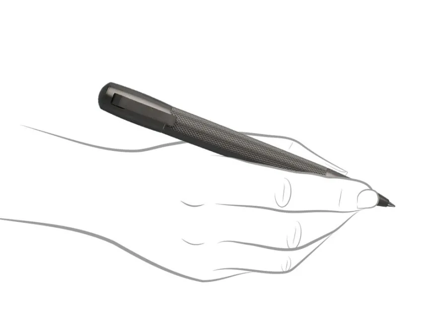 Hugo Boss Pure Matte Dark Chrome Ballpoint Pen