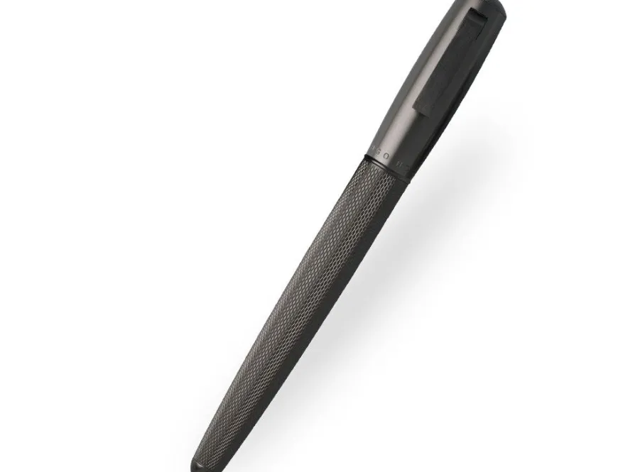 Hugo Boss Pure Matte Dark Chrome Fountain Pen