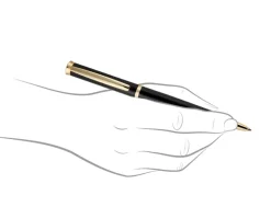 Hugo Boss Sophisticated Matte Black Ballpoint Pen