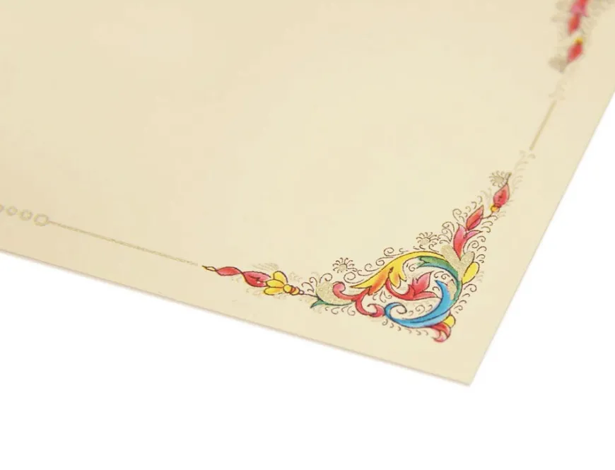 Kartos Set of 10 Medium Folded Cards & Envelopes - Florentia