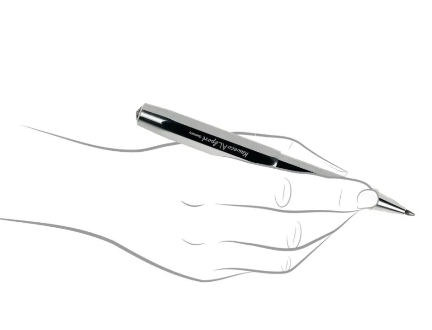 Kaweco AL Sport Raw Aluminium Rollerball Pen