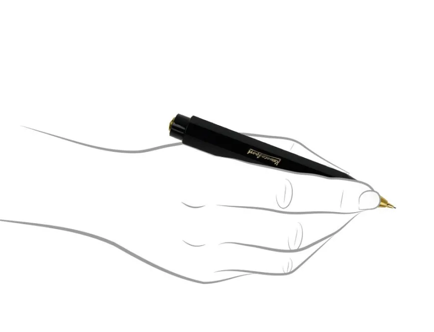 Kaweco Classic Sport Black Push Pencil