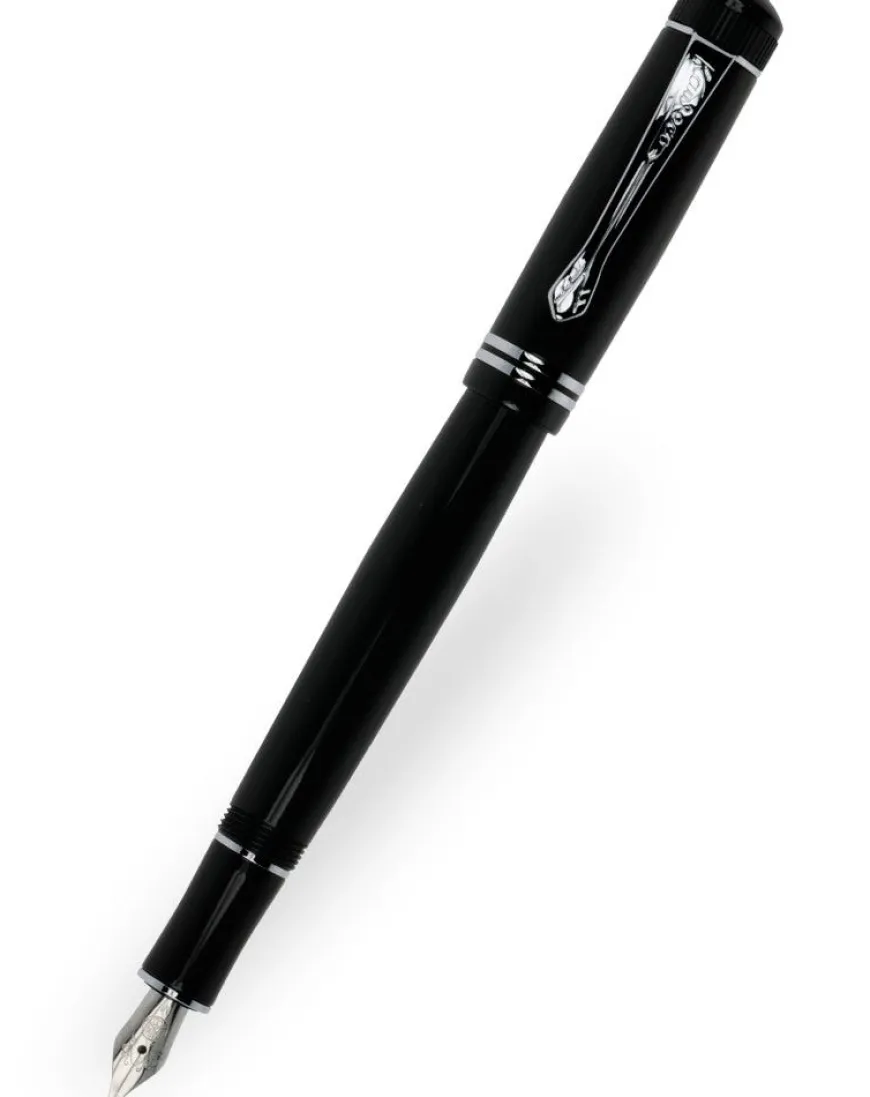 Kaweco DIA 2 Black Chrome Trim Fountain Pen