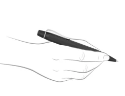 Kaweco Original Black Chrome Trim Ballpoint Pen
