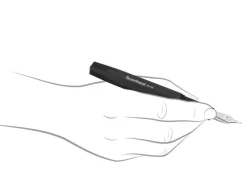 Kaweco Original Black Chrome Trim Fountain Pen