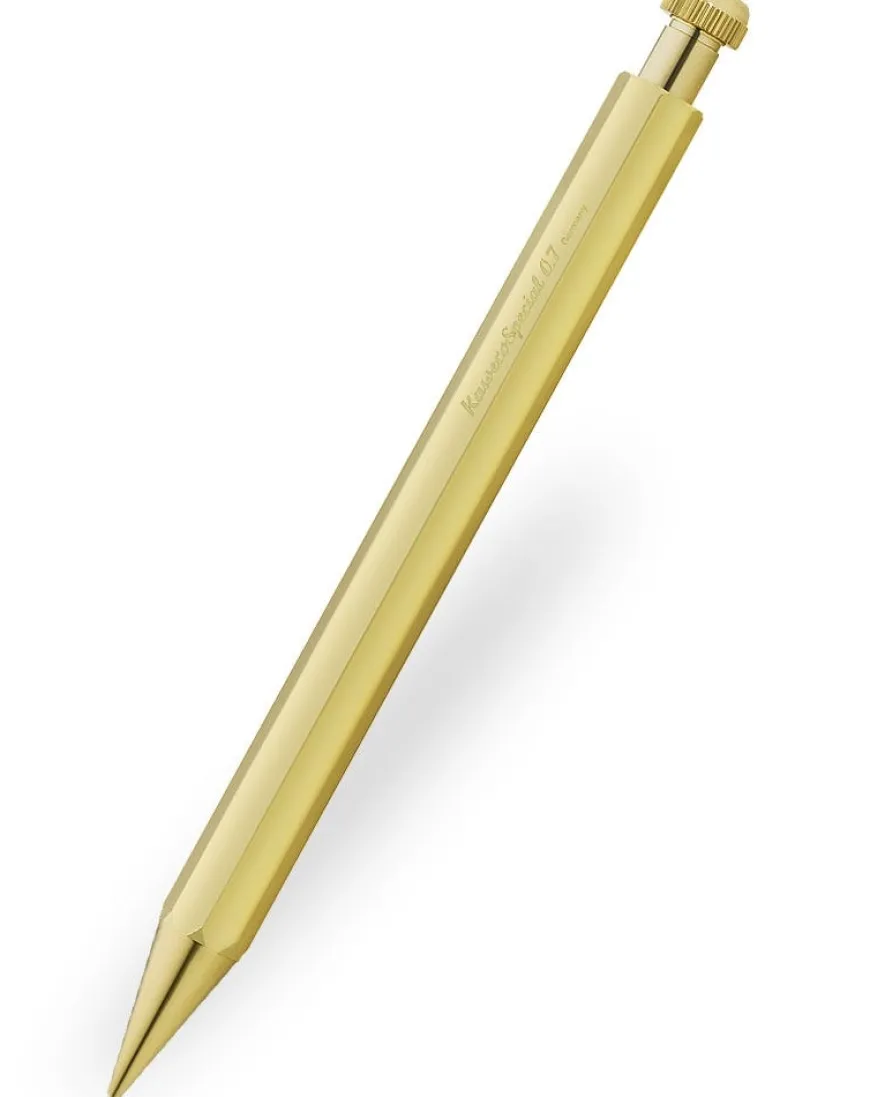 Kaweco Special Brass 0.7mm Push Pencil