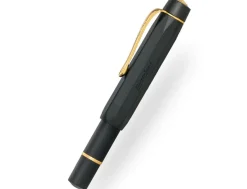 Kaweco Sport Piston Filler Black Starter Fountain Pen & Ink Bottle Set