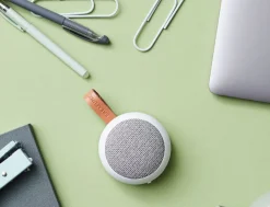 Kreafunk aGO 2 Fabric Bluetooth Speaker - White