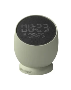 Kreafunk Bell Alarm Clock with Sound – Dusty Olive