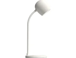 Kreafunk Ellie Lamp with Wireless Charger & Bluetooth Speaker - White