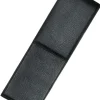 LAMY A202 Grained Leather 2 Pen Case - Black