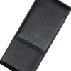 LAMY A203 Grained Leather 3 Pen Case - Black