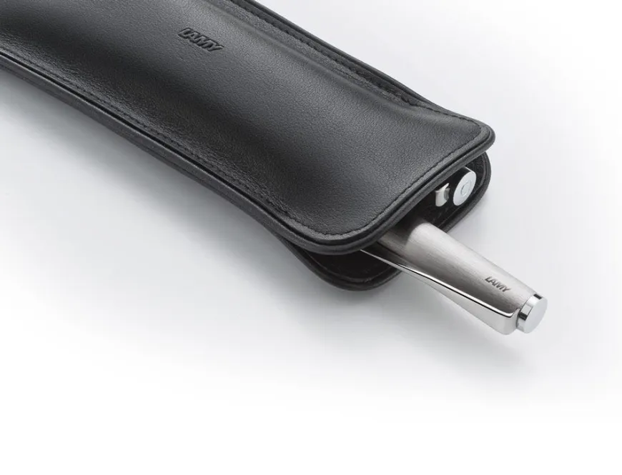 LAMY A401 Leather 2 Pen Slip Case - Black