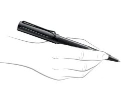 LAMY AL-star Black Rollerball Pen
