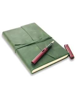 LAMY AL-star Fountain Pen & Amalfi Medium Leather Journal