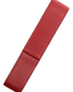 LAMY A314 Nappa Leather 1 Pen Case - Red