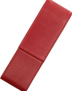 LAMY A315 Nappa Leather 2 Pen Case - Red