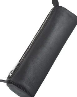 LAMY A404 Round Leather Pencil Case - Black