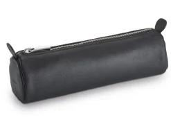 LAMY A404 Round Leather Pencil Case - Black