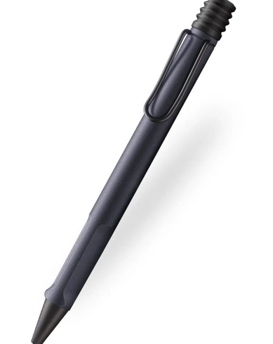 LAMY safari Steel Black Ballpoint Pen