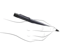 LAMY safari Steel Black Ballpoint Pen