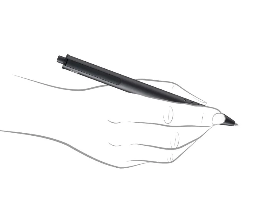 LAMY swift Black Rollerball Pen & Leather Pen Case Gift Set
