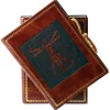 Leonardo Da Vinci Medium Leather Journal with Lined Paper
