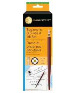 Manuscript Beginner’s Dip Pen & Ink Set