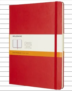 Moleskine Hard Cover Extra Large Notebook - Lined