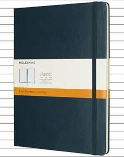 Moleskine Hard Cover Extra Large Notebook - Lined