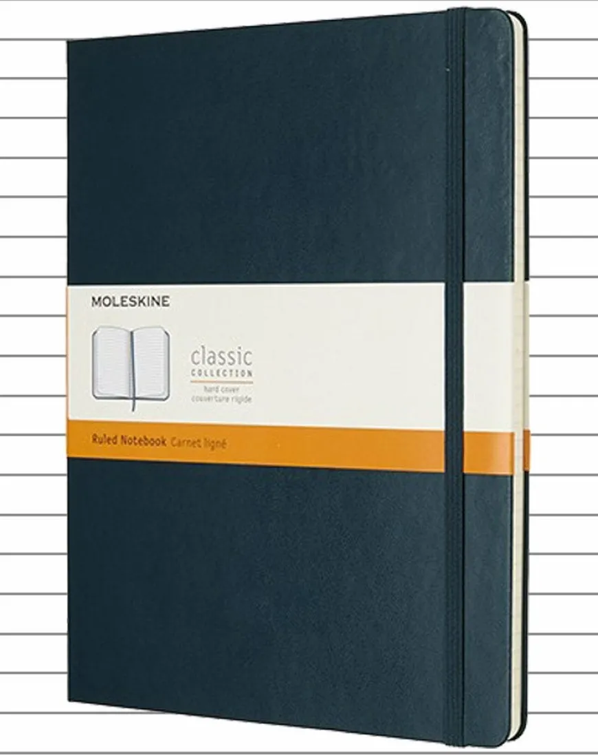 Moleskine Hard Cover Extra Large Notebook - Lined