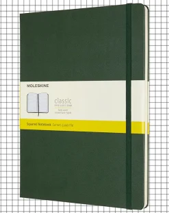 Moleskine Hard Cover Extra Large Notebook - Squared