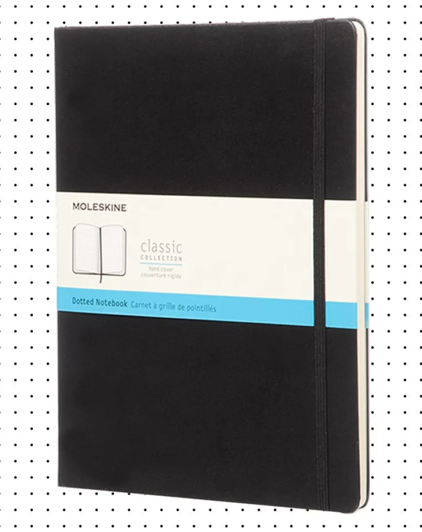 Moleskine Hard Cover Extra Large Notebook - Dotted