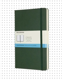 Moleskine Hard Cover Large Notebook - Dotted