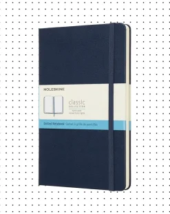 Moleskine Hard Cover Large Notebook - Dotted