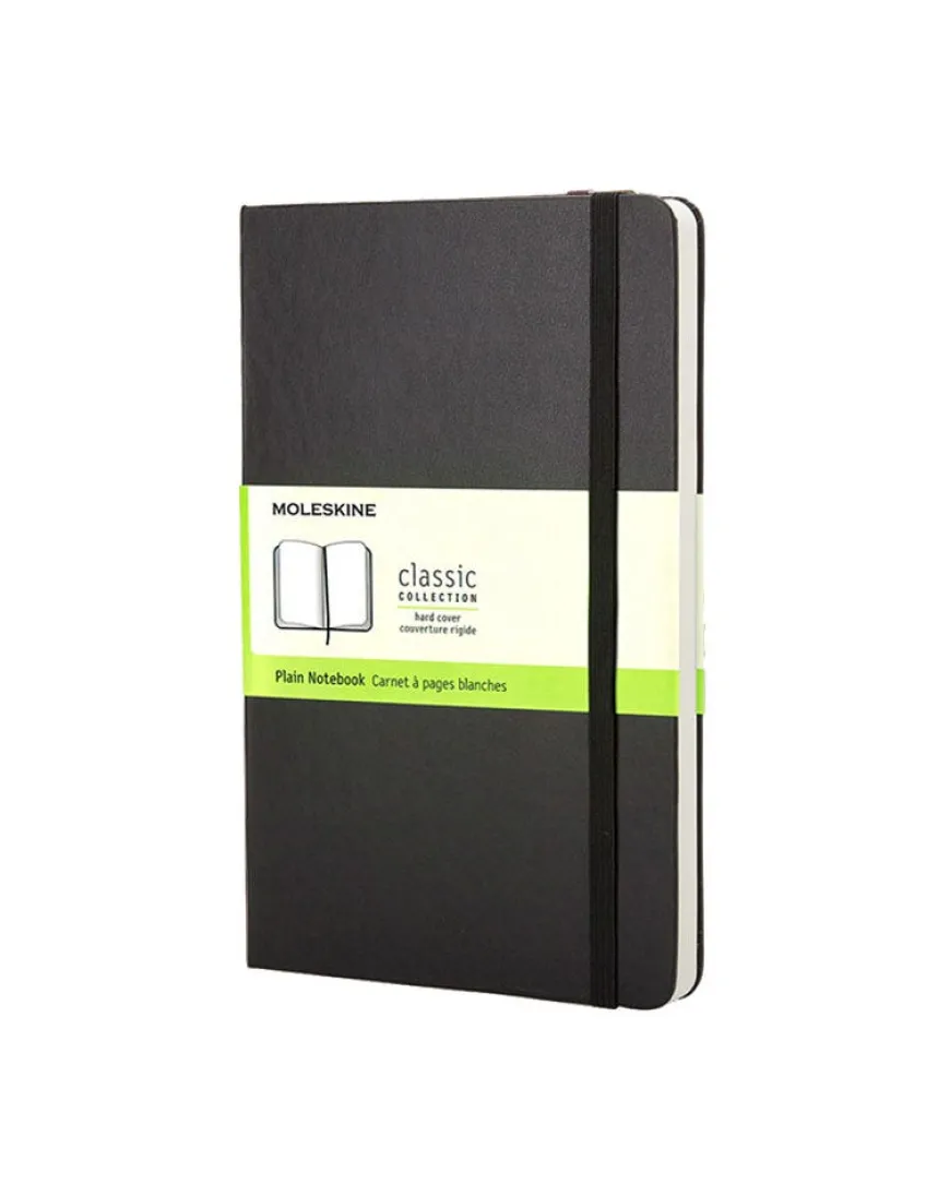 Moleskine Hard Cover Medium Notebook - Plain
