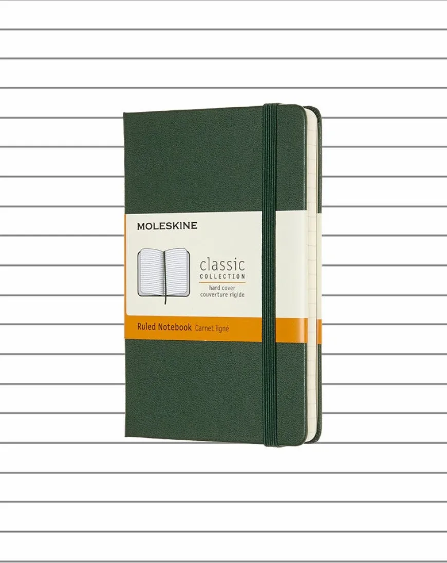 Moleskine Hard Cover Pocket Notebook - Lined