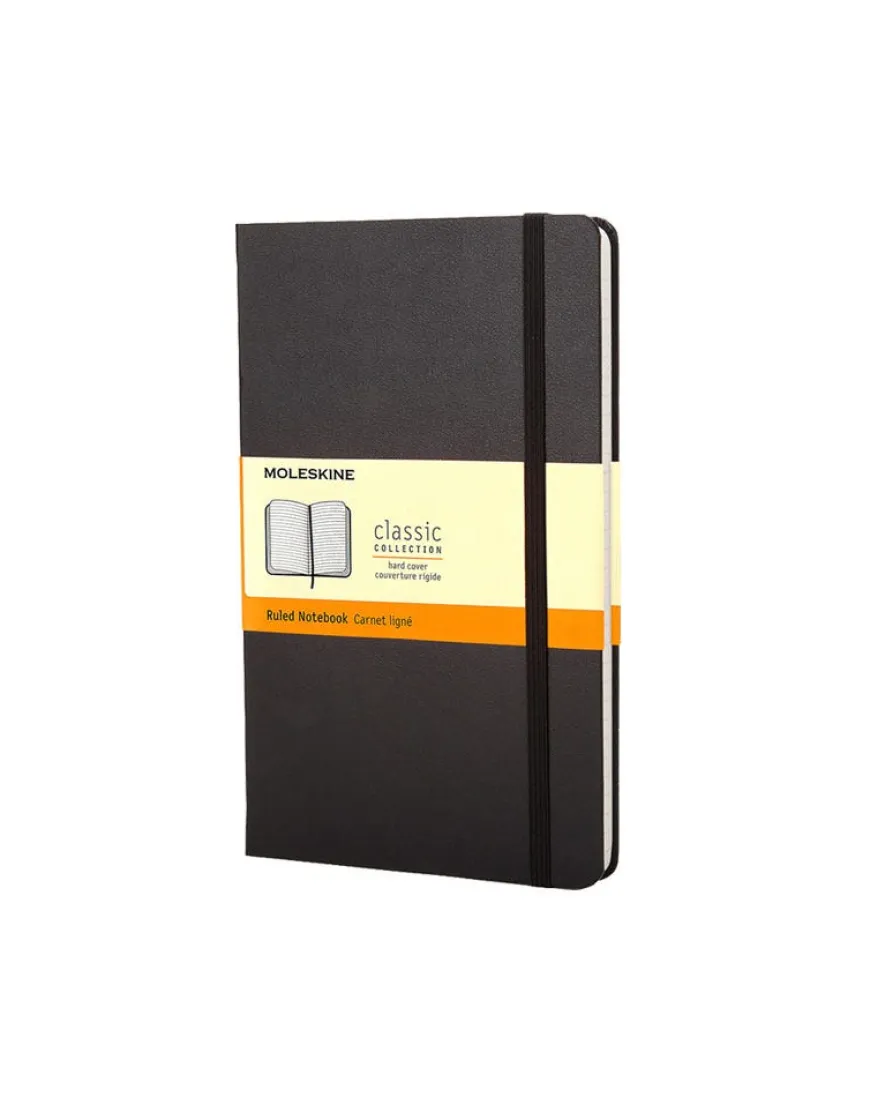 Moleskine Hard Cover Pocket Notebook - Lined