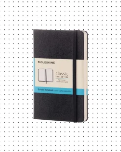 Moleskine Hard Cover Pocket Notebook - Dotted