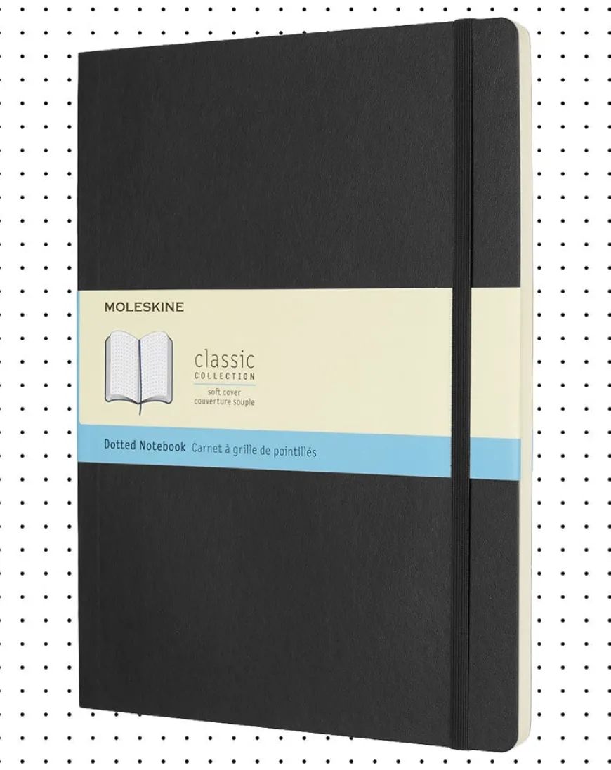 Moleskine Soft Cover Extra Large Notebook - Dotted