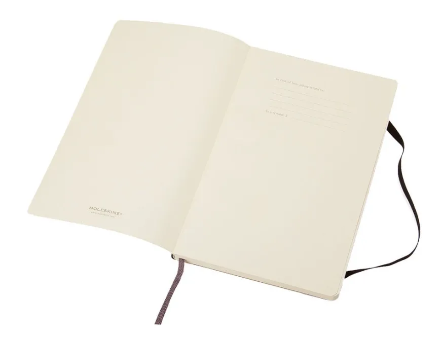 Moleskine Soft Cover Large Notebook - Plain