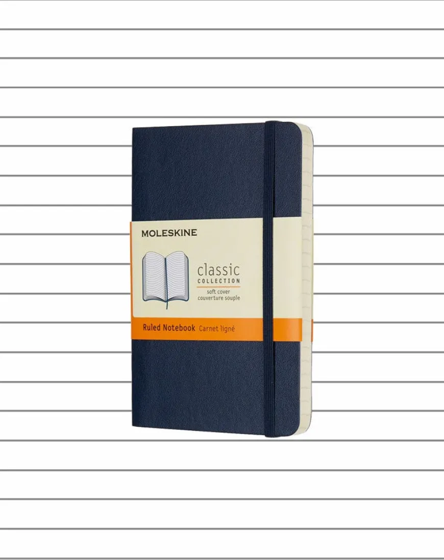 Moleskine Soft Cover Pocket Notebook - Lined