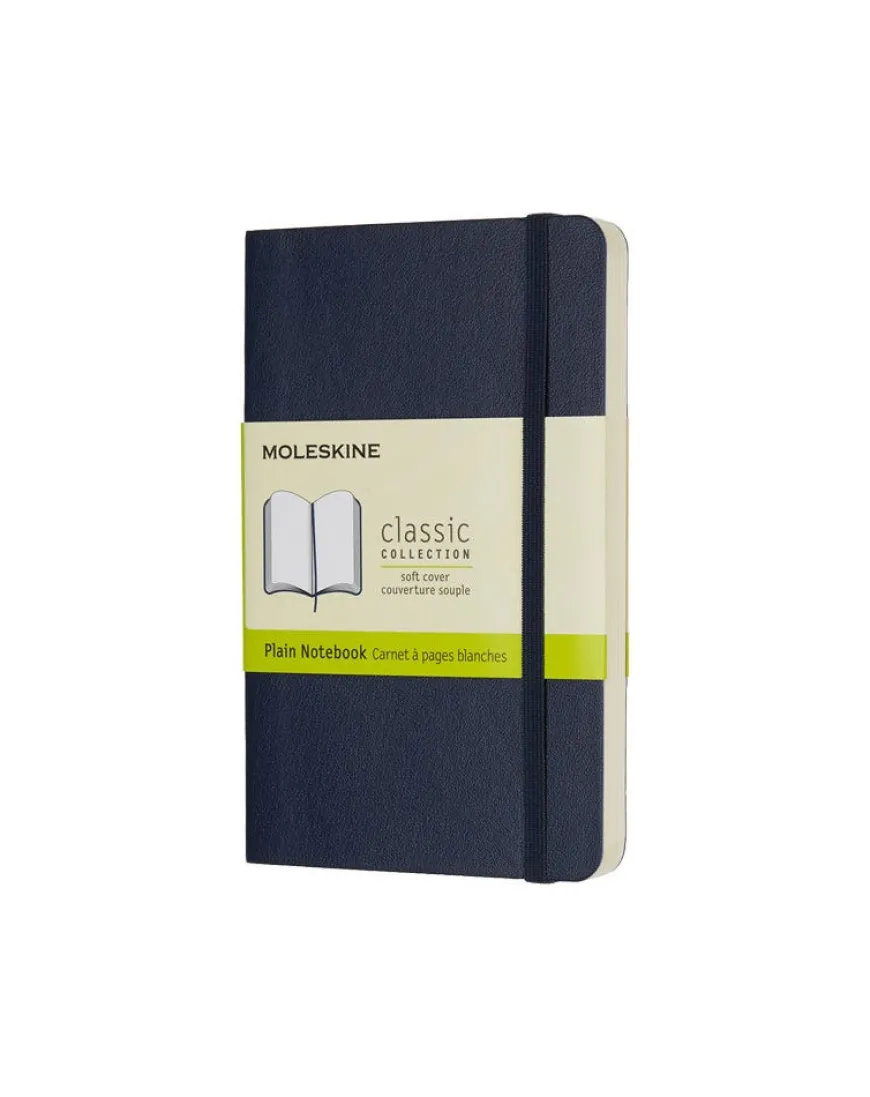 Moleskine Soft Cover Pocket Notebook - Plain