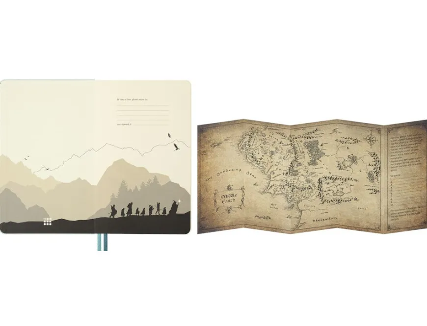 Moleskine The Lord of the Rings Aragorn Large Notebook - Lined